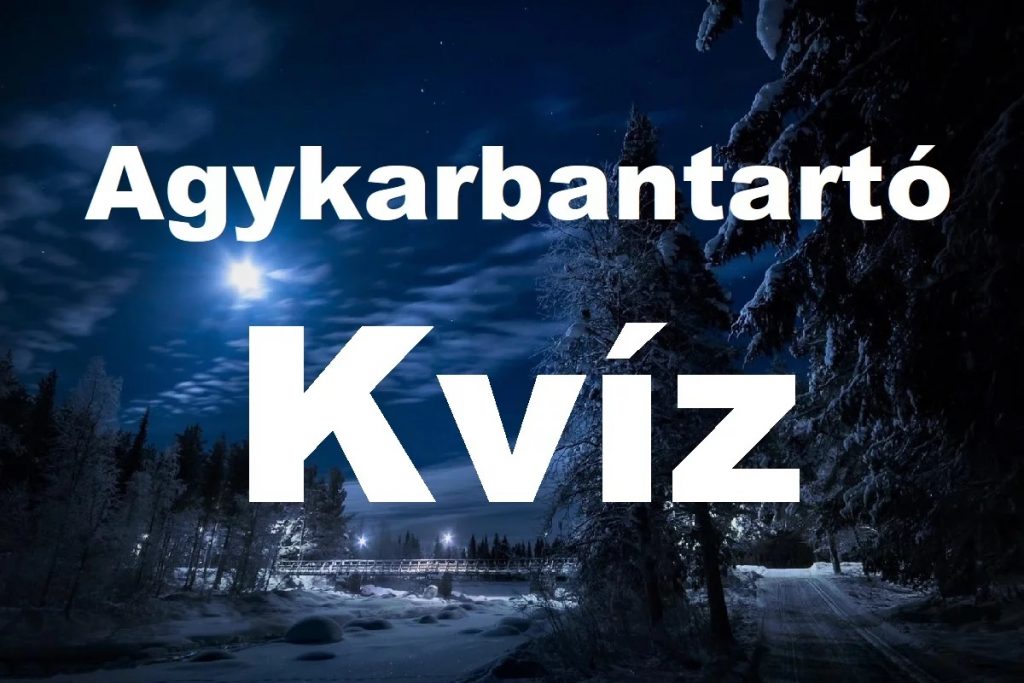 agykarbantartó kvíz