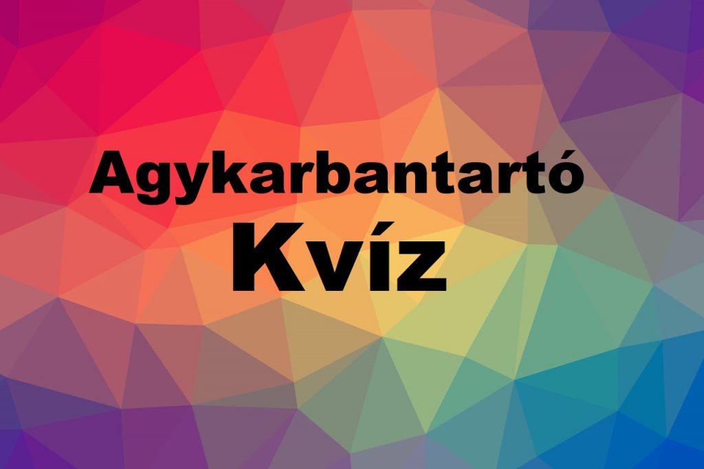 agykarbantartó kvíz