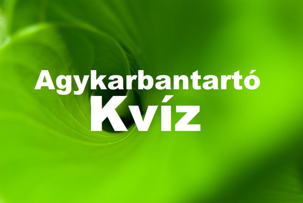 agykarbantartó kvíz