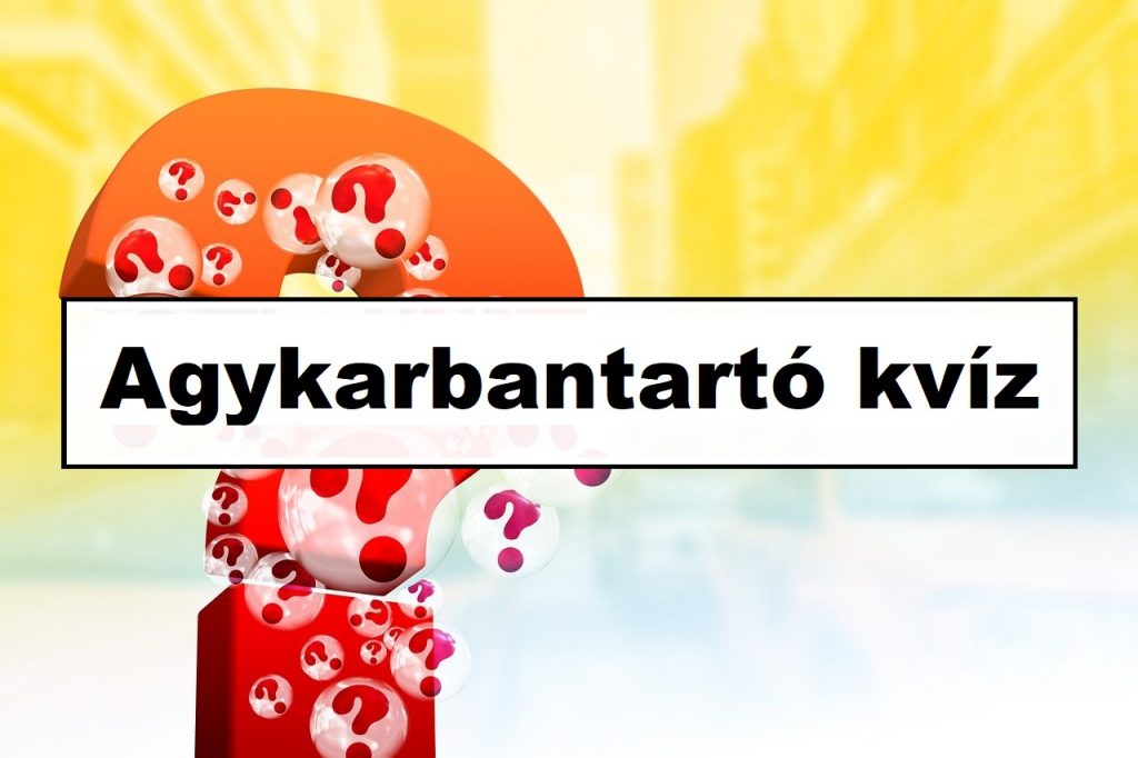 agykarbantartó kvíz