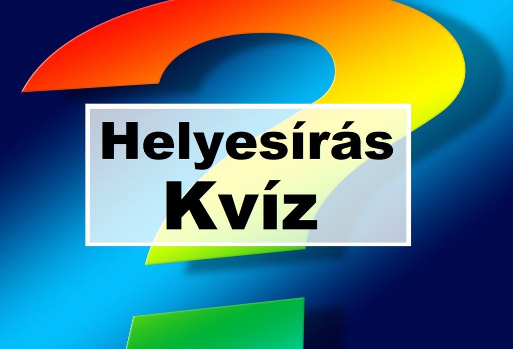 helyesírás kvíz