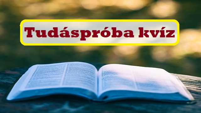 tudáspróba kvíz